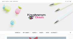 Desktop Screenshot of kreatywnymokiem.pl